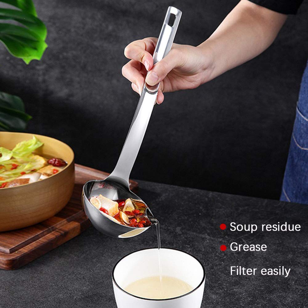 Hvanam stainless-steel spoon handle with ergonomic grip