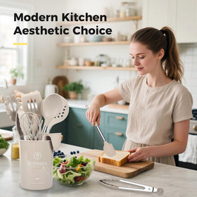 Hvygss heat-resistant utensils up to 446F in action