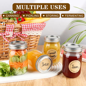 HWASHIN demonstration of airtight seal on regular-mouth jars