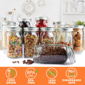 HWASHIN jar shown with dishwasher-safe feature for simple cleanup.