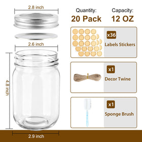 HWASHIN lids and bands showing airtight seal for freshness