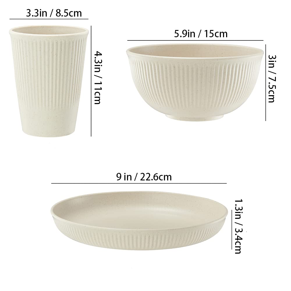 HXYPN 18-piece bowls set is durable and microwave-safe for quick reheats.