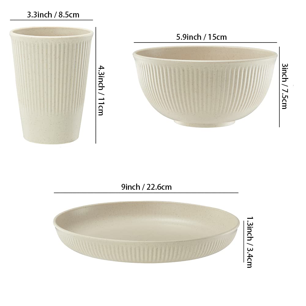 HXYPN wheat straw drinking cups—durable hydration options for gatherings