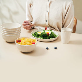 HXYPN microwave-safe plates and bowls—easy reheats when busy