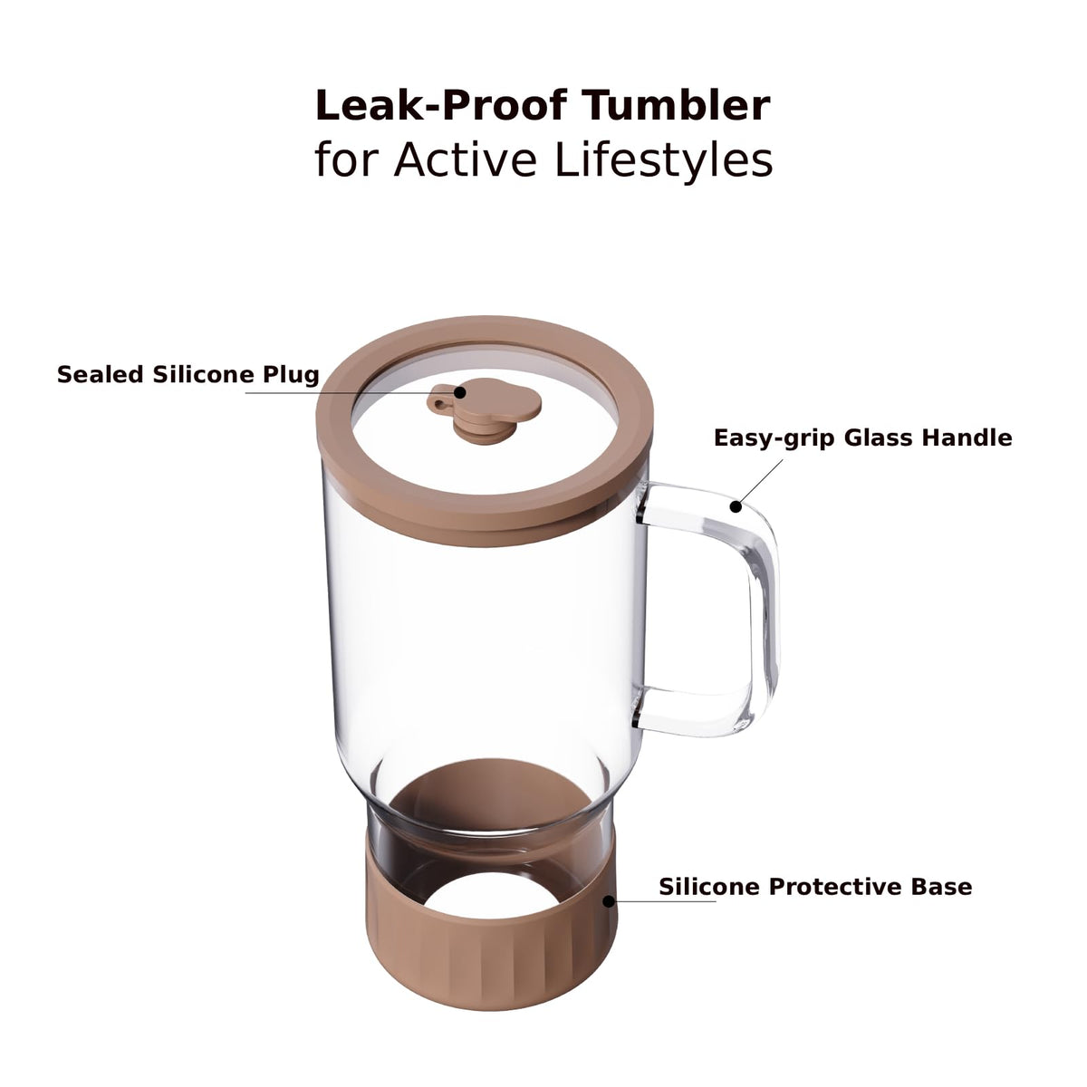 HY3 car cup holder-friendly base design for on-the-go use