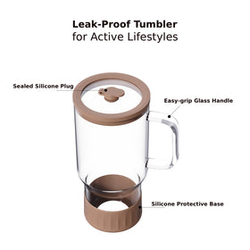 HY3 car cup holder-friendly base design for on-the-go use