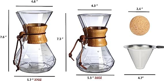 HYAXGM high borosilicate glass resists temperature changes for durable use.