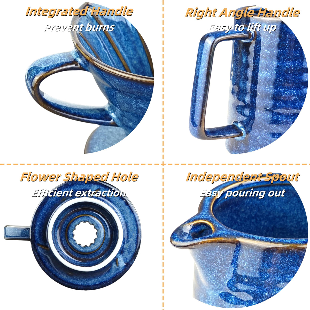 HYAXGM V02 ceramic dripper for consistent extraction