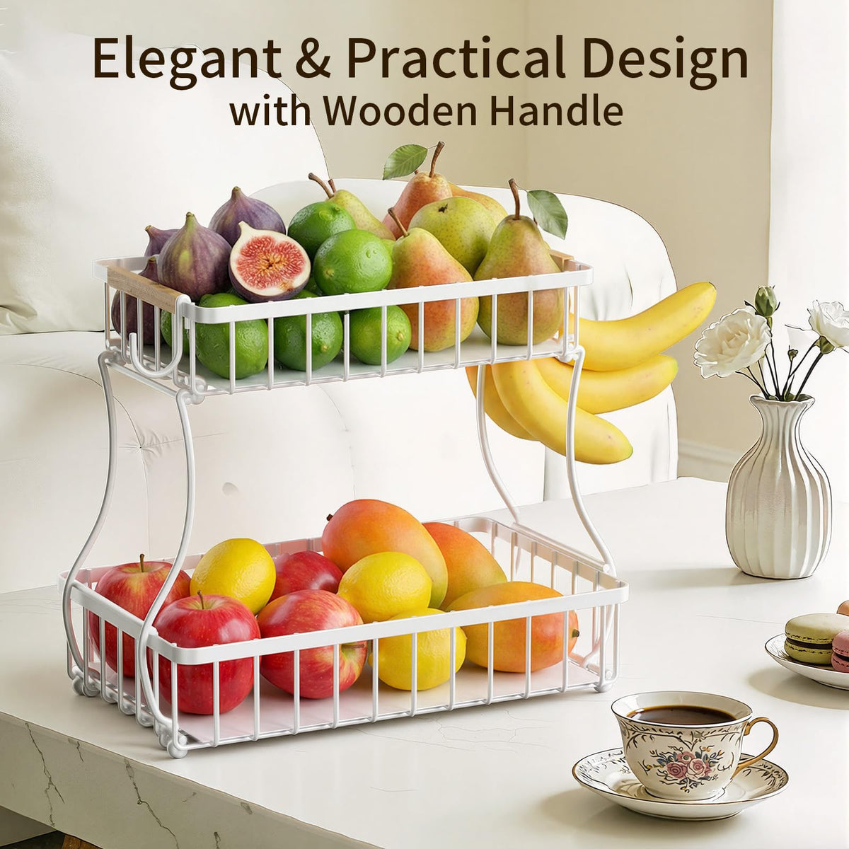 Hybemmy complete-set shows the 2-tier design with baskets, mats, and hangers.
