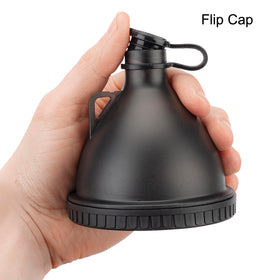 Hydra Cup fill stand in action with multiple funnels at once