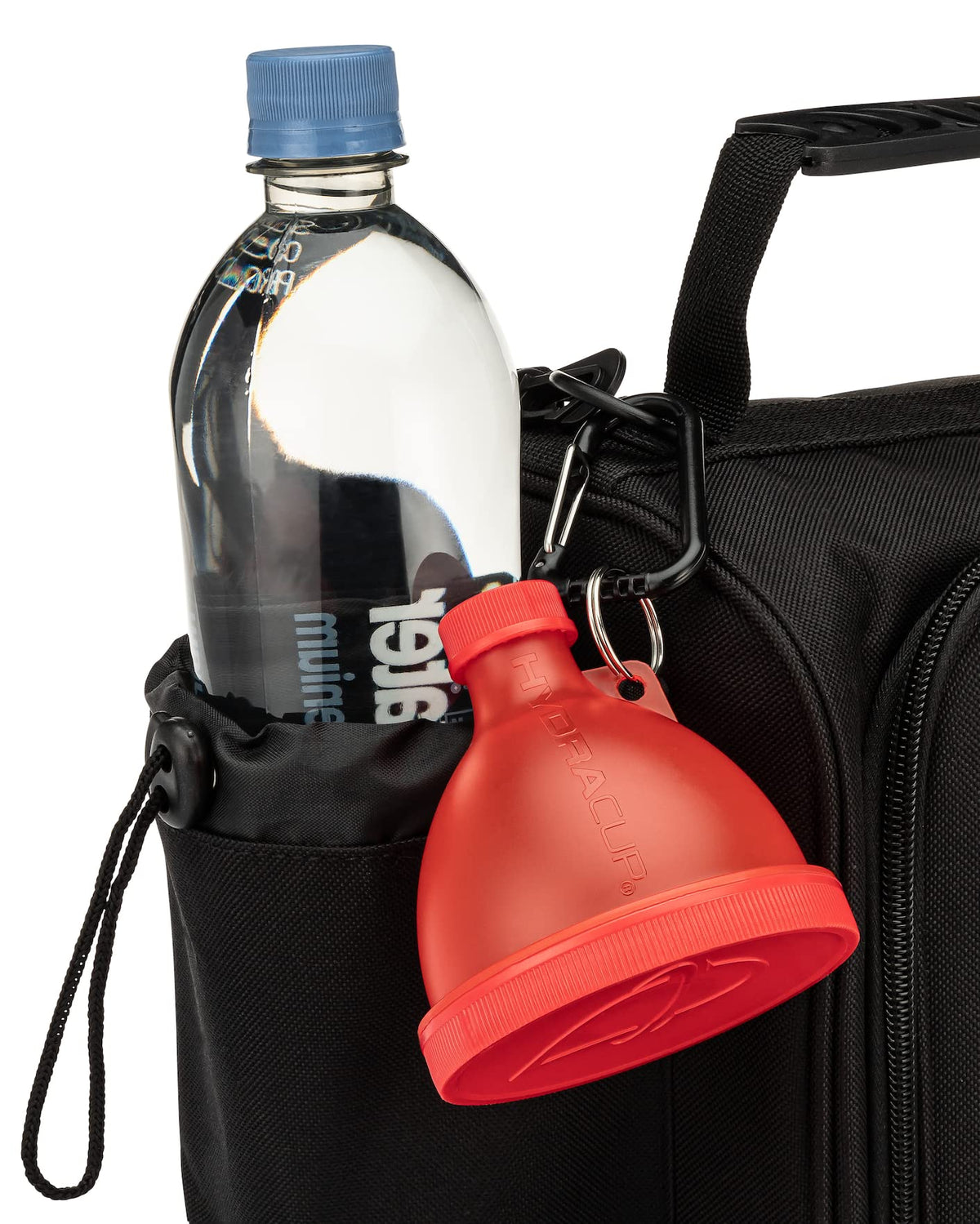 Hydra Cup compact 6 oz funnel makes prep easy anywhere.