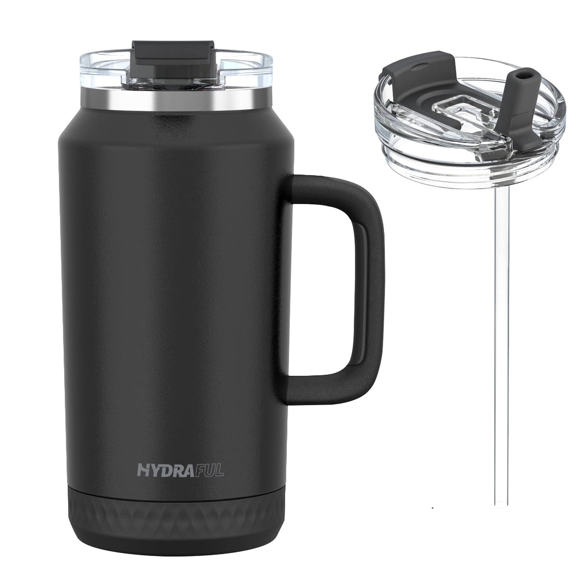 Hydraful 64oz tumbler with handle for comfortable, portable hydration on the go