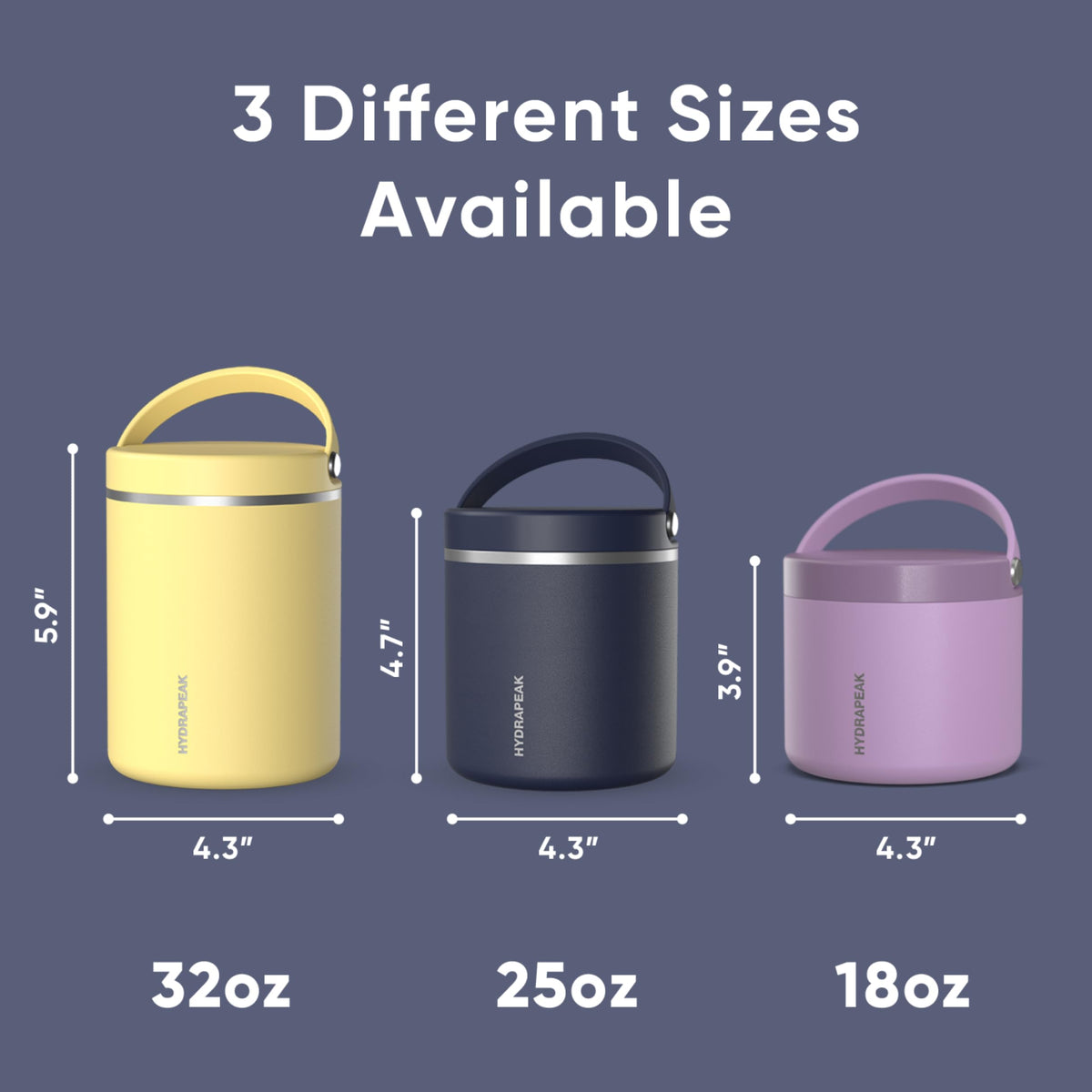 Hydrapeak folding handle enables easy carrying for kids and adults.