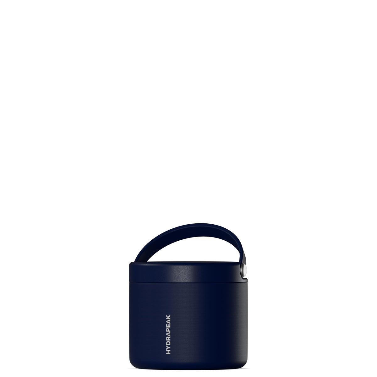 Hydrapeak 18oz navy food jar with wide mouth for quick filling and cleaning.