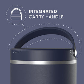 Hydrapeak folding handle enables comfortable carrying