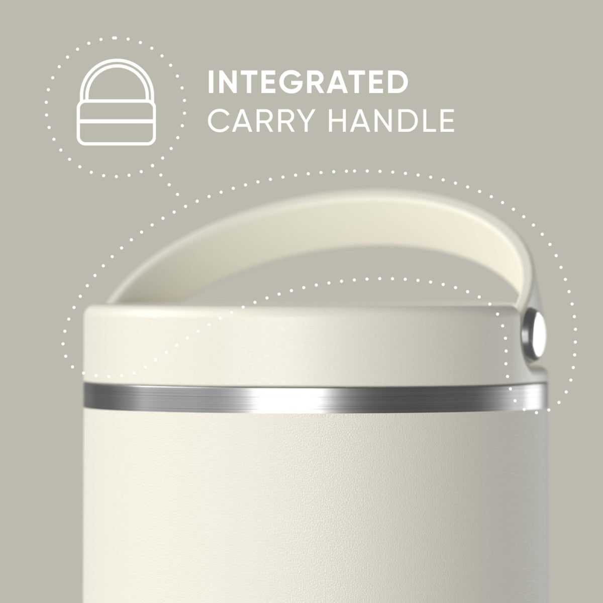 Hydrapeak 25oz jar with odor-free design that resists lingering smells.
