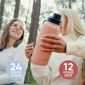Hydrapeak 32oz bottle with multi-size options for different days
