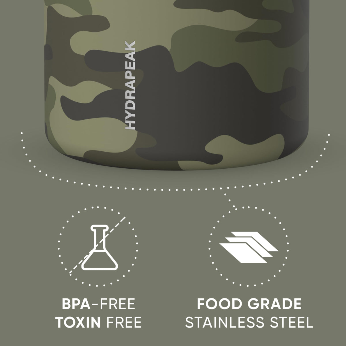Hydrapeak 32oz jar in commute setting preserving cold foods