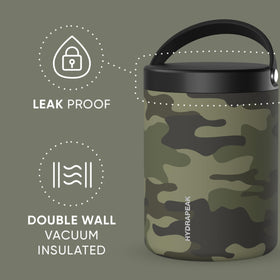 Leak-proof Hydrapeak design preventing spills during travel