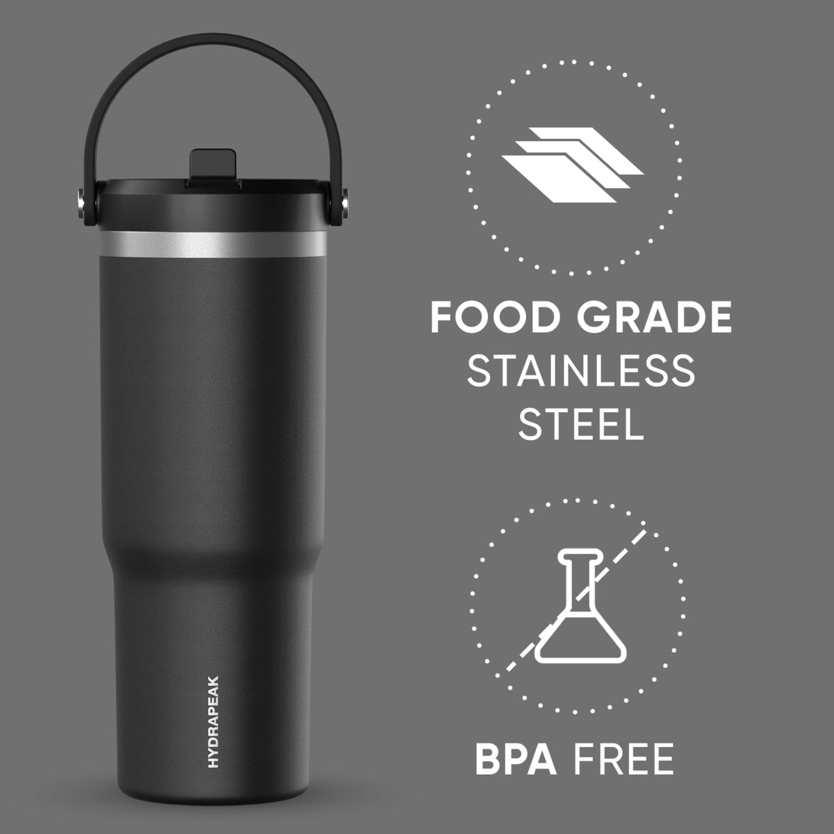 Hydrapeak Nomad is cupholder-friendly for easy in-car or on-the-go use.