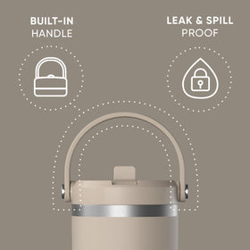 Hydrapeak Nomad insulation keeps drinks cold up to 24 hours.