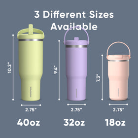 Hydrapeak Nomad powder coated finish adds long-lasting style and durability