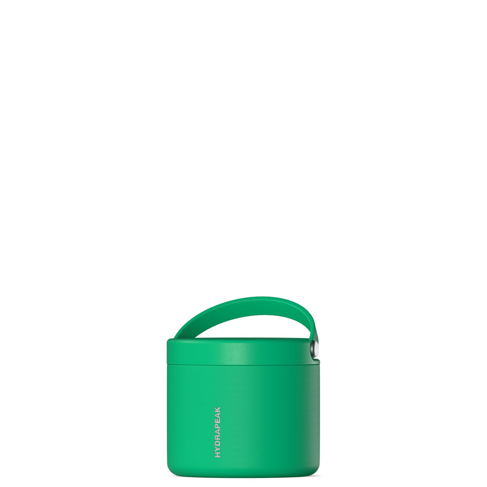 Hydrapeak 18oz food jar wide-mouth for easy filling and quick meals.