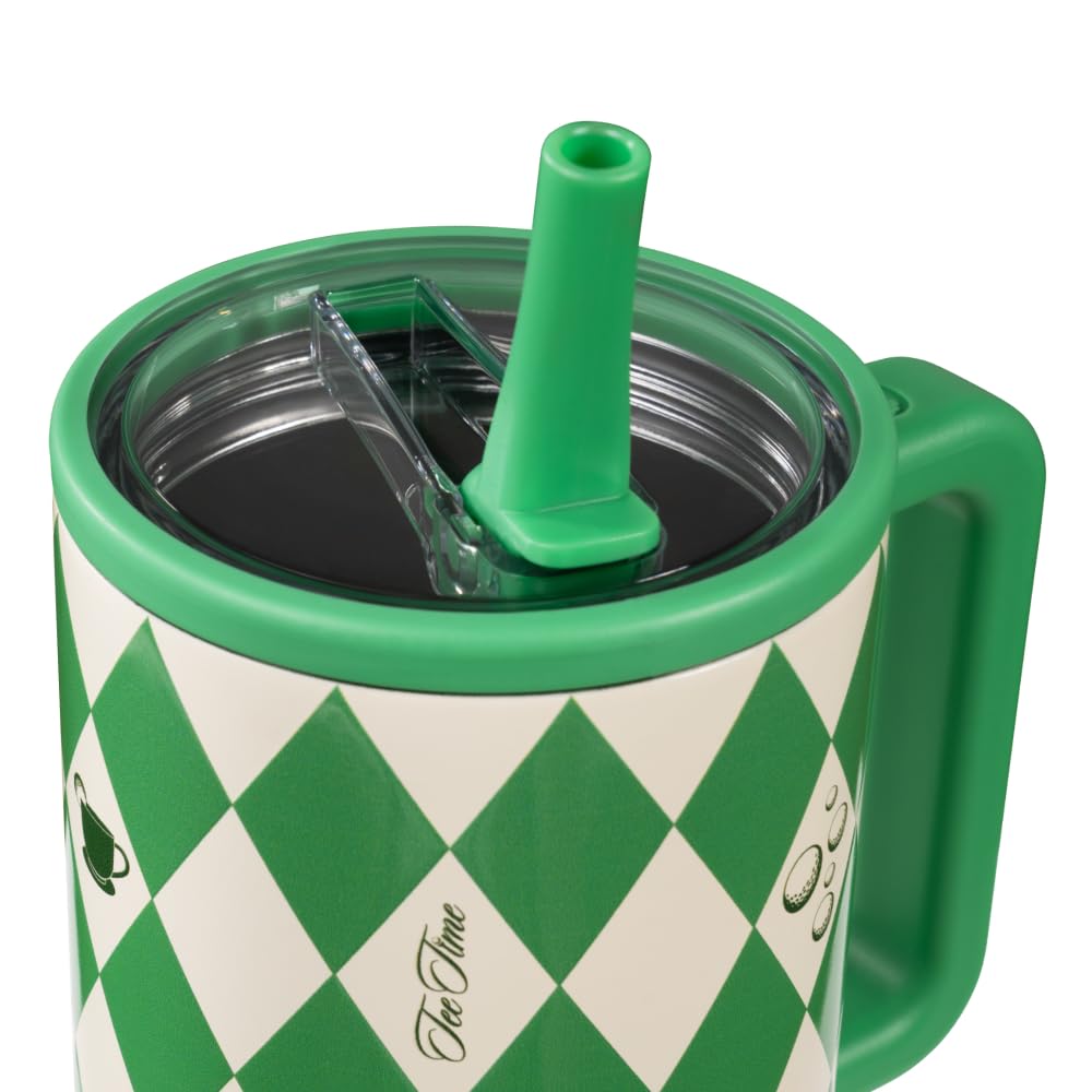 HydroJug Traveler circle flip-straw for quick sipping at desk or gym