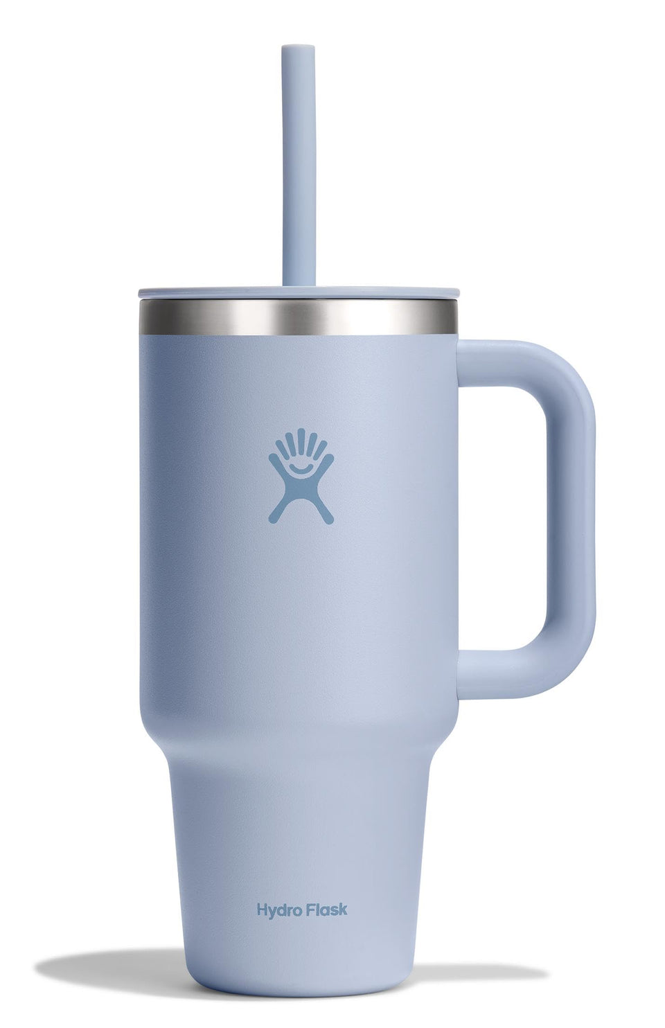Hydro Flask 32oz Surf Blue travel tumbler with bold color and cold-holding design.