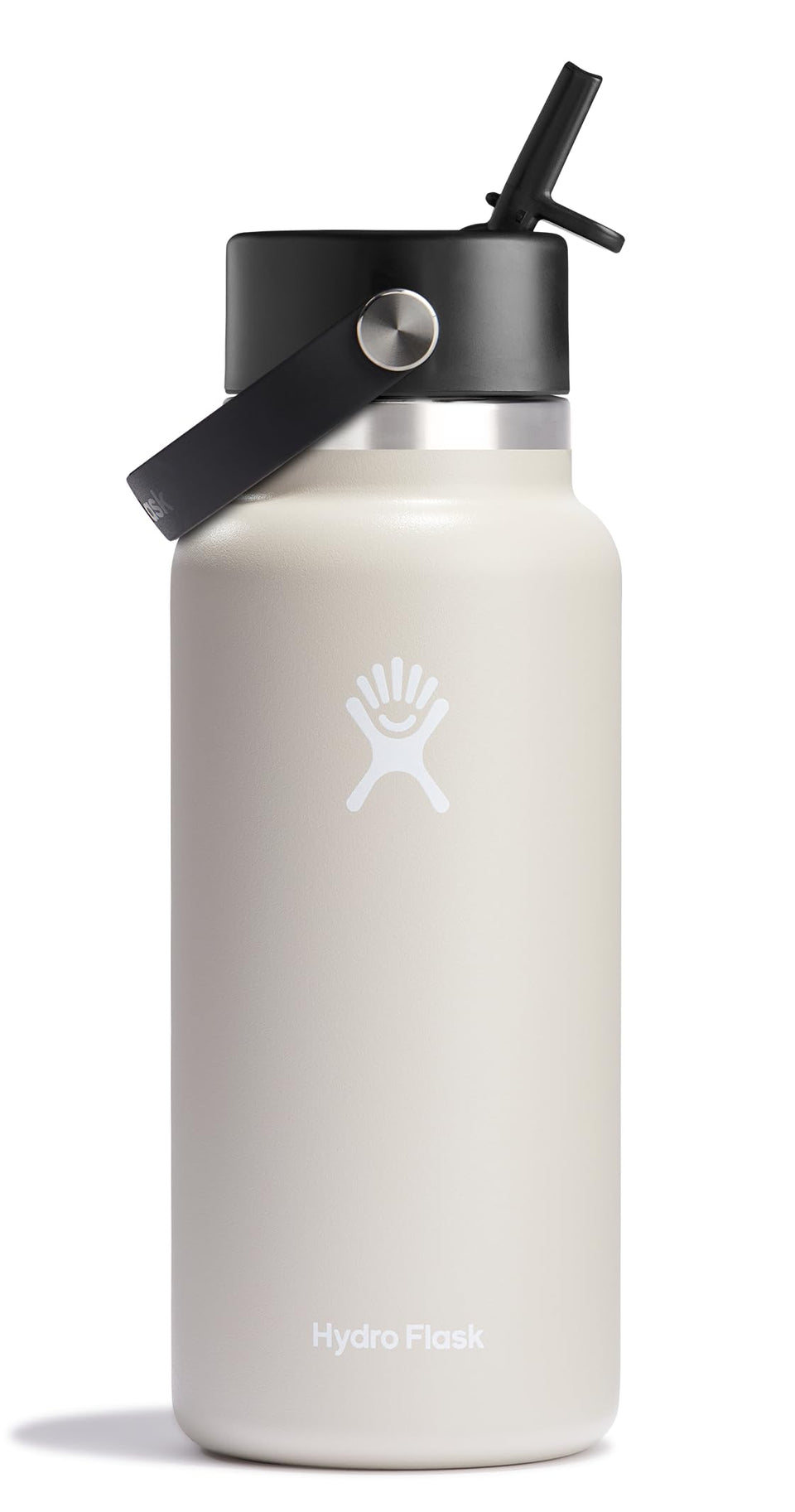 Hydro Flask 32 oz Wide Mouth with Flex Straw Cap, leakproof for everyday hydration
