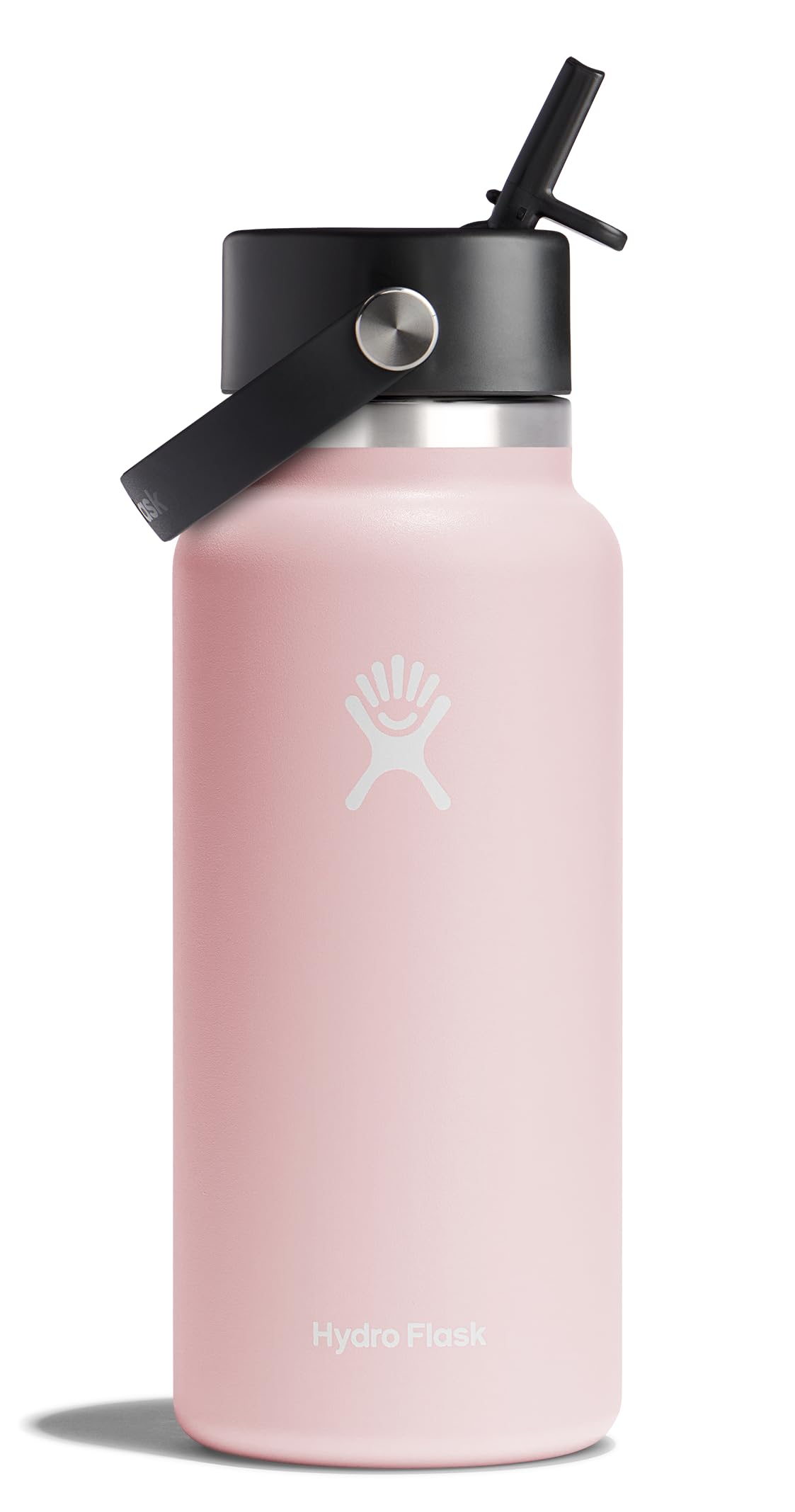Hydro Flask 32oz wide-mouth bottle front view for hydration on the go.