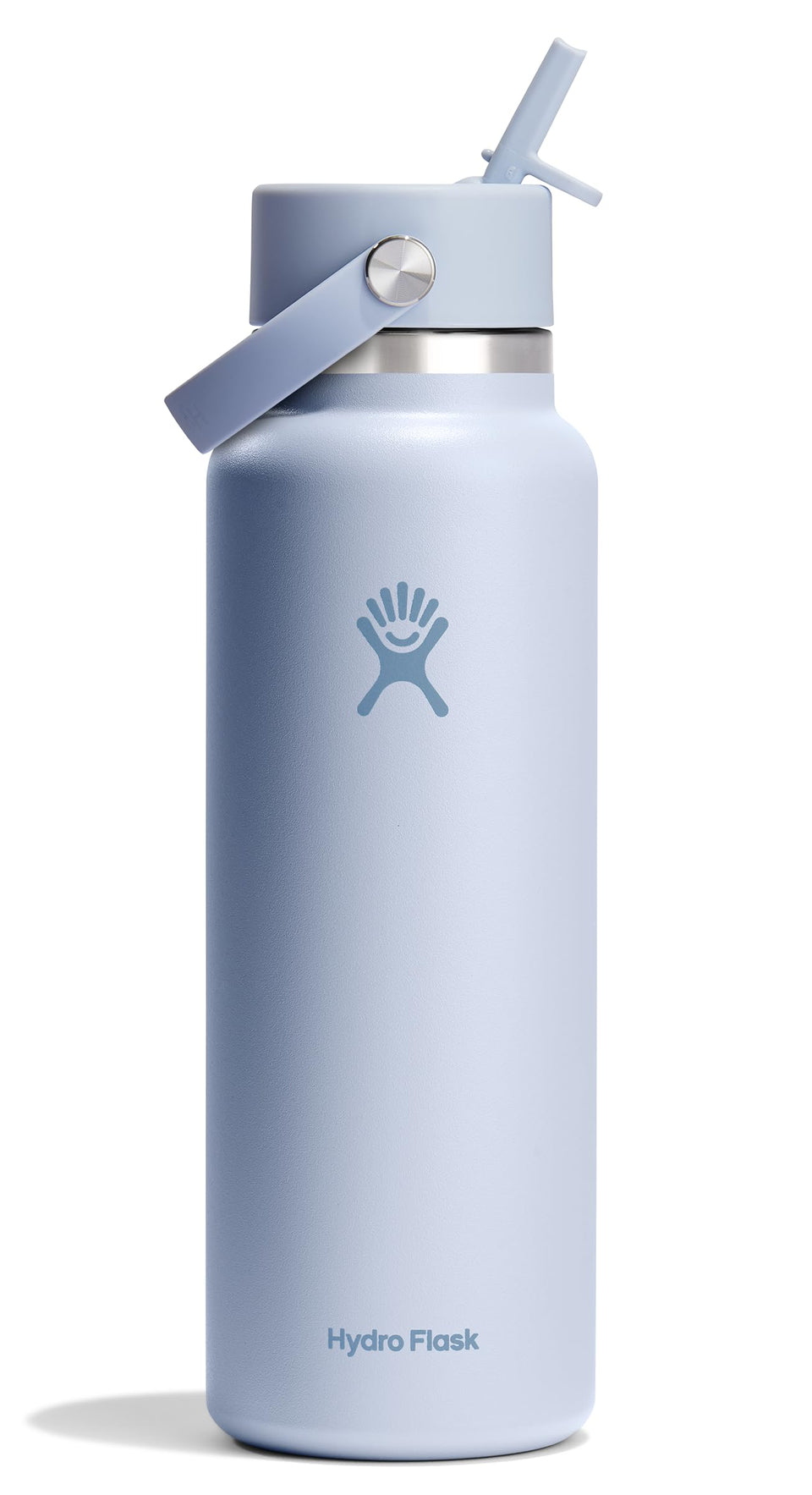 Hydro Flask 40 oz Wide Mouth Surf Blue bottle with bold color and large capacity