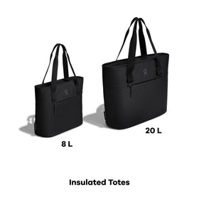 Hydro Flask 8L Insulated Tote Trillium interior displays easy-clean, leakproof lining