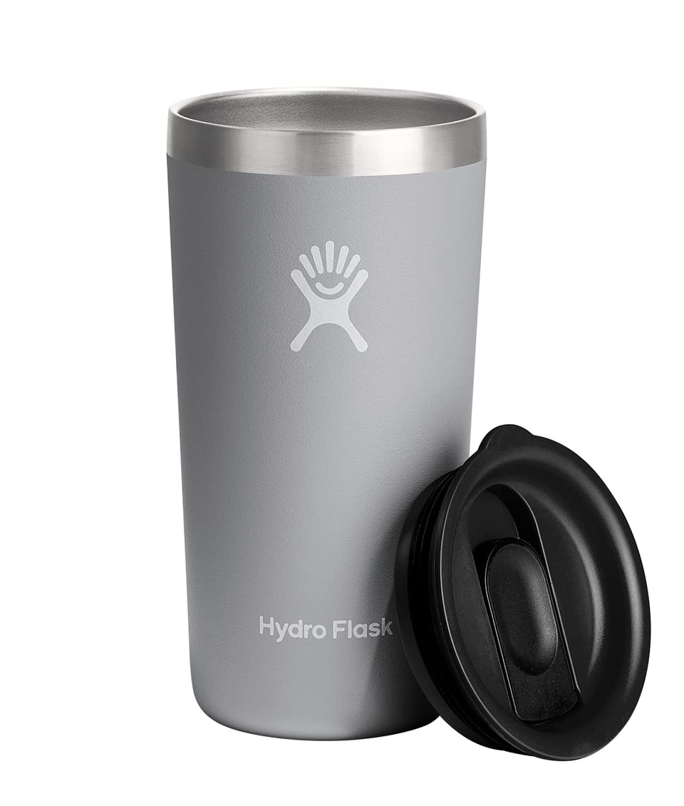 Hydro Flask All Around Tumbler Birch keeps beverages hot or cold for hours