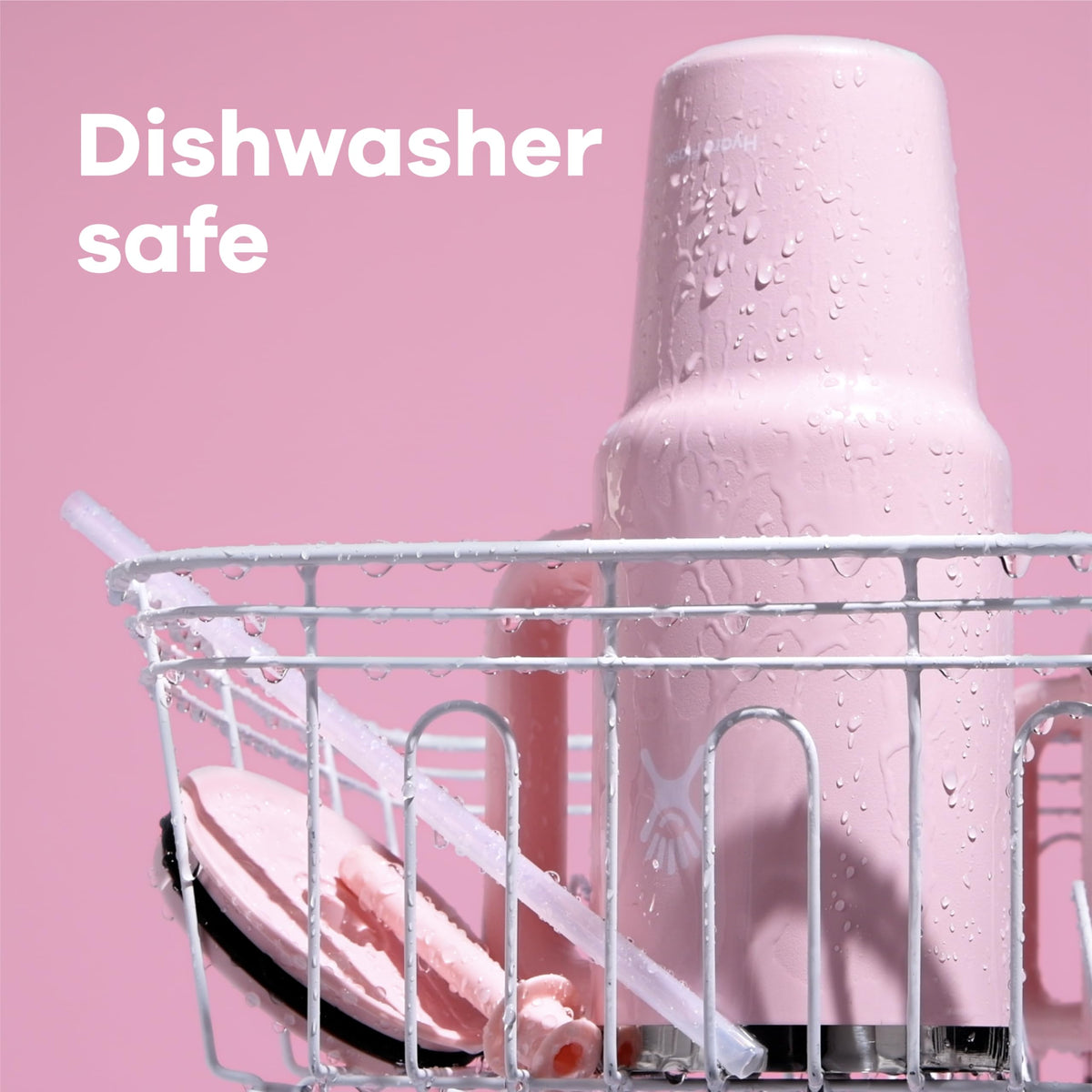Hydro Flask BPA-free dishwasher-safe construction for easy cleaning.