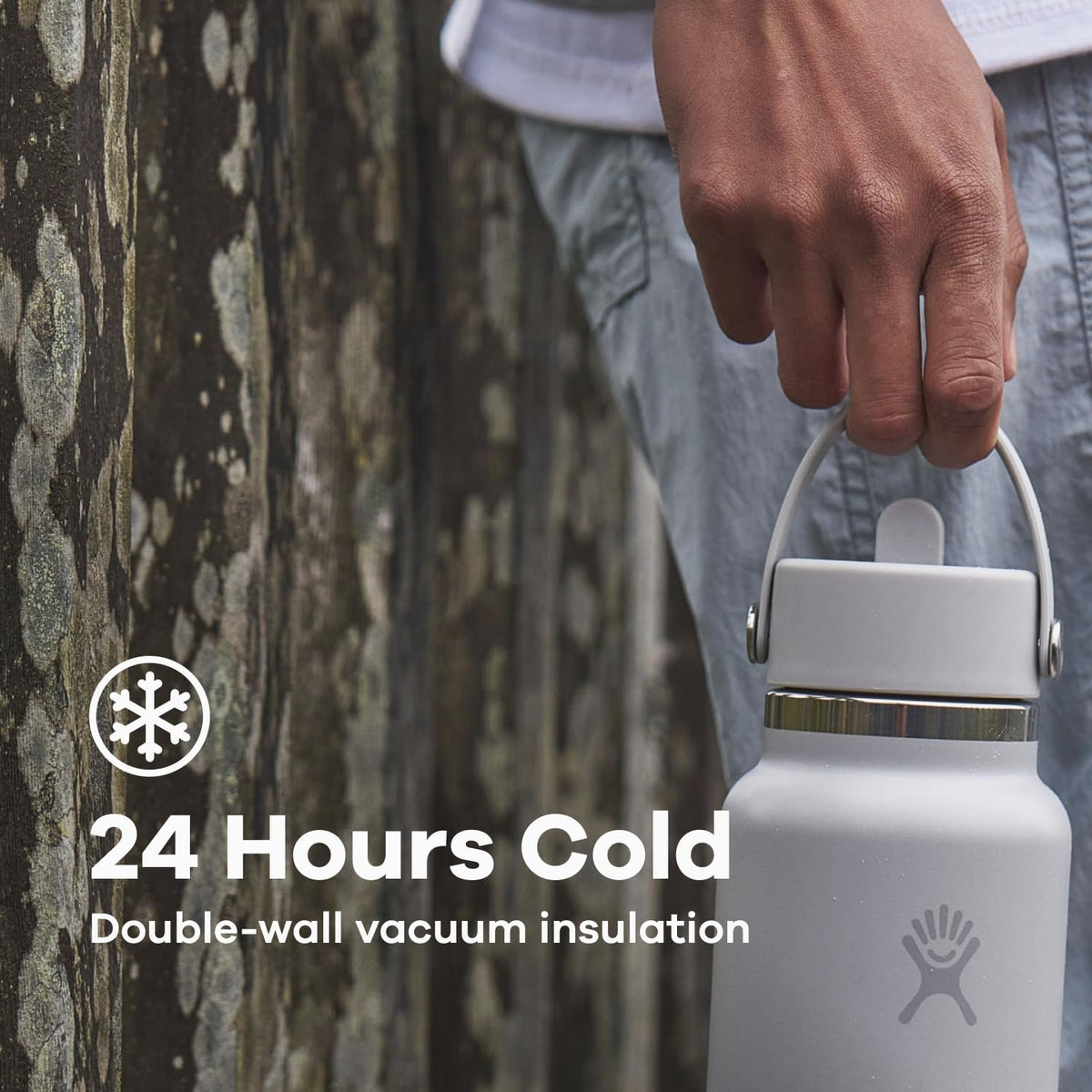 Hydro Flask stainless steel interior preserves pure taste with no flavor transfer.