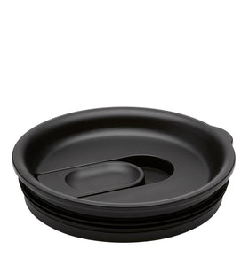 Hydro Flask coffee lid closeable press-in front view reduces splashes for on-the-go sipping.