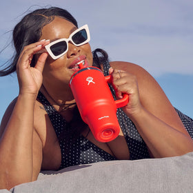 Hydro Flask preserves cold for hours during outdoor adventures.