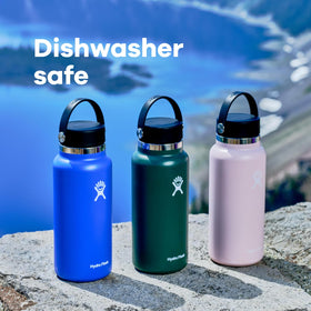 Hydro Flask bottle is dishwasher safe for simple cleaning and color retention.