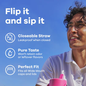 Hydro Flask dishwasher-safe design simplifies cleaning after workouts or travel