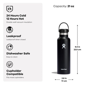 Hydro Flask dishwasher-safe design makes cleaning quick and hassle-free.
