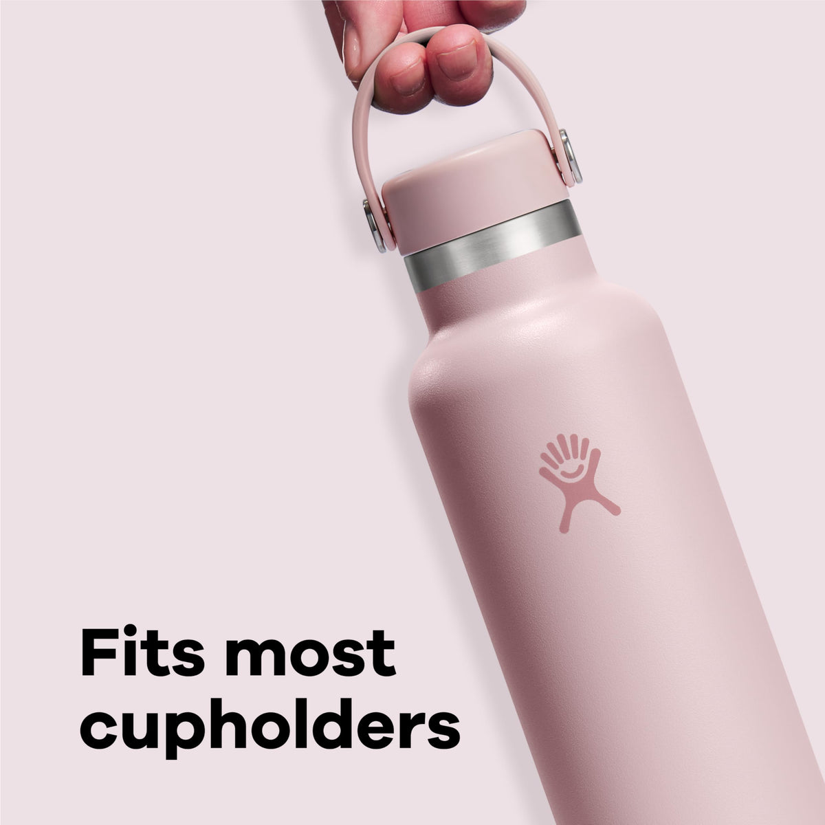 Hydro Flask double-wall insulation maintains beverage temperature