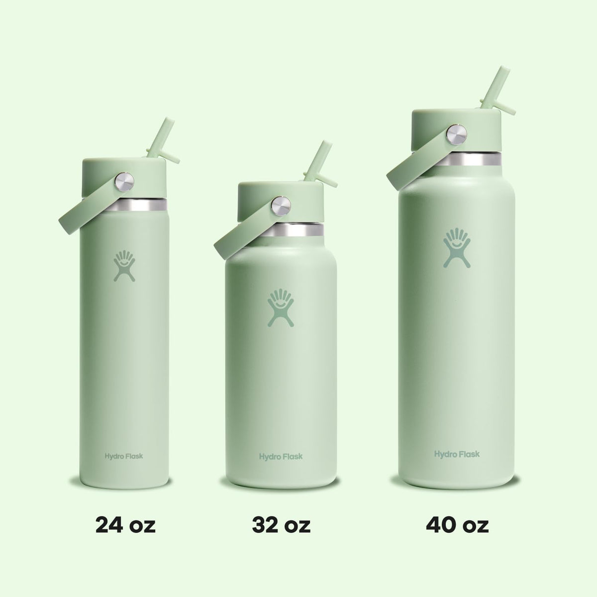 Hydro Flask easy-clean straw lid ready for dishwasher cleaning.