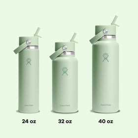 Hydro Flask easy-clean straw lid ready for dishwasher cleaning.