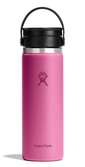 Hydro Flask Flex Sip bottle in reef pink with leakproof lid.