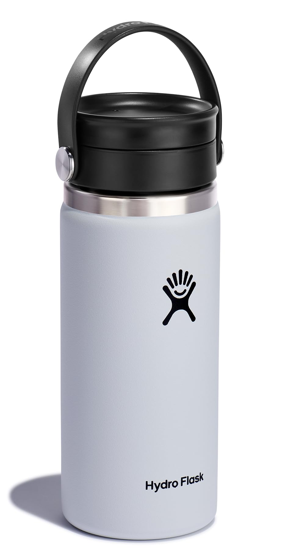 Close-up of Hydro Flask Flex Sip Lid demonstrates leakproof closure.