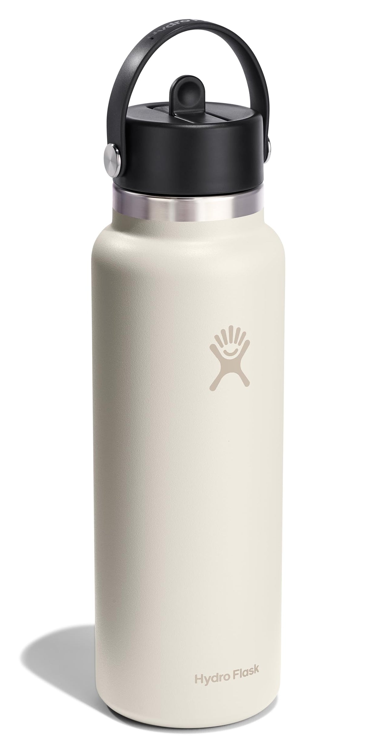 Hydro Flask Flex Straw Cap close-up showing leakproof design