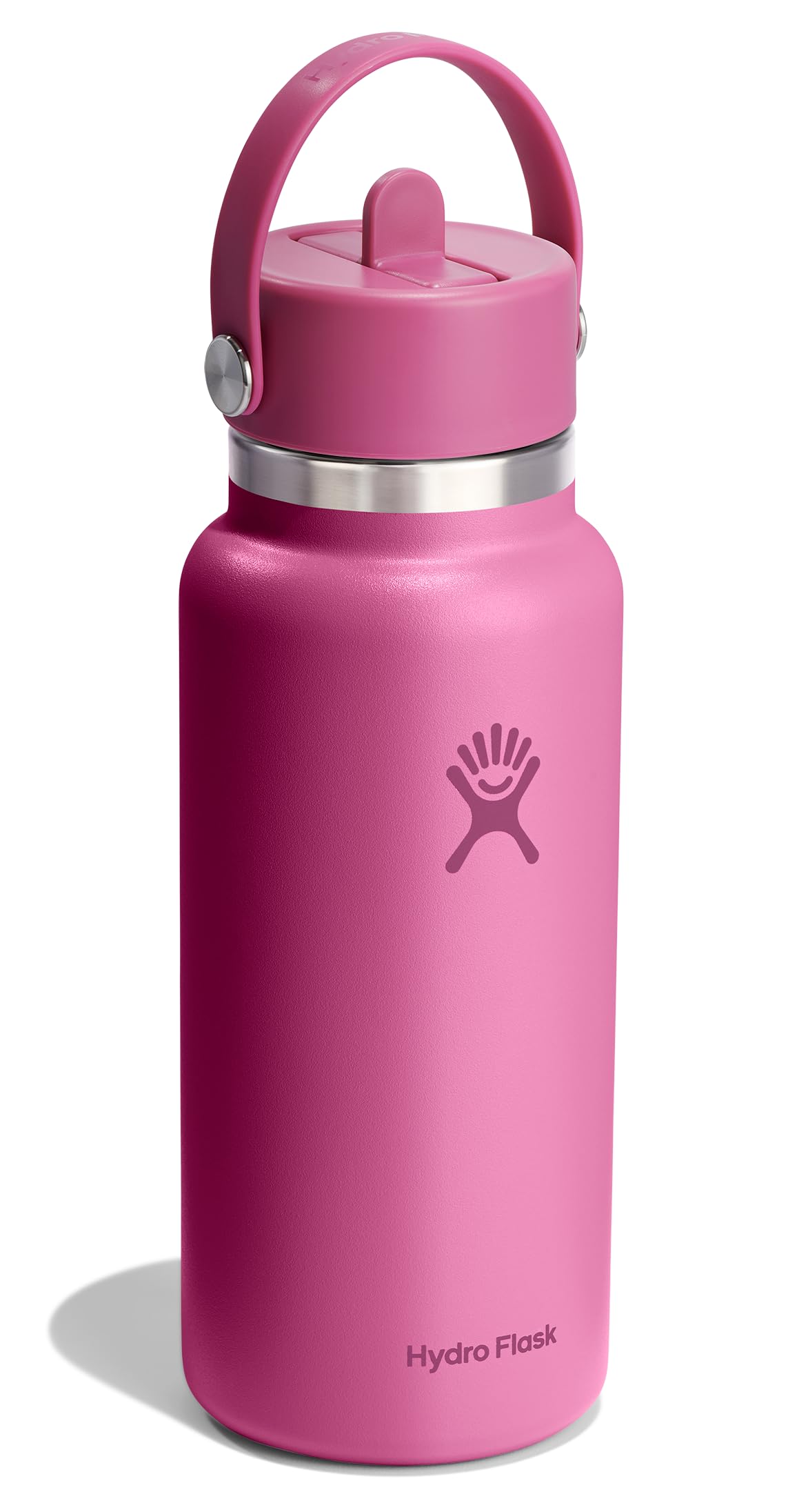 Hydro Flask flex straw cap closeable for one-handed hydration