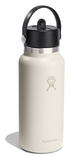 Close-up of Hydro Flask Flex Straw Cap showing a secure leakproof seal.