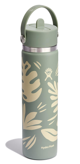 Hydro Flask Flex Straw Cap; leakproof close keeps drinks secure during travel